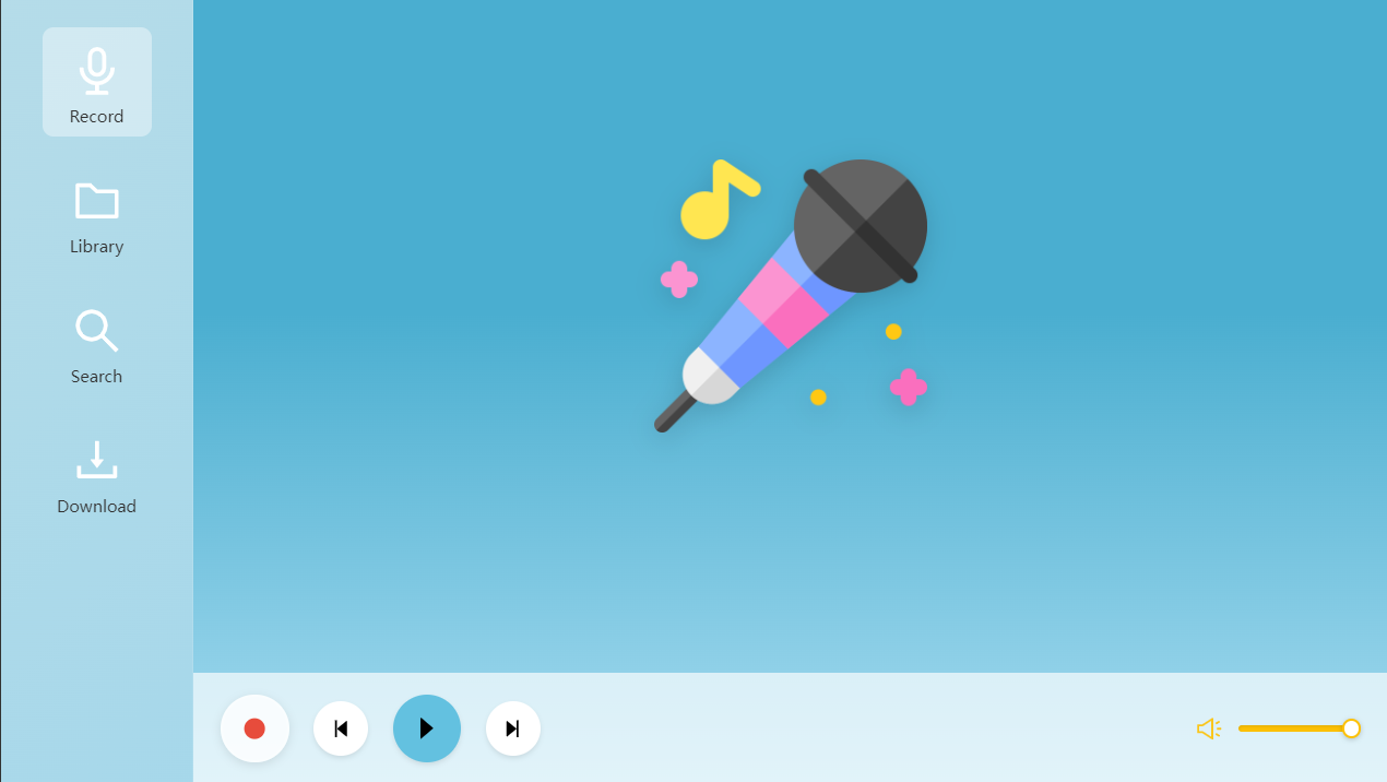 Audio Recorder Interface